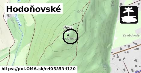 Hodoňovské