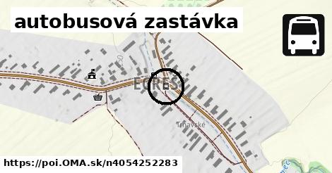 autobusová zastávka