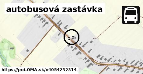 autobusová zastávka