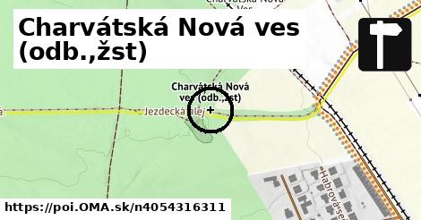 Charvátská Nová ves (odb.,žst)