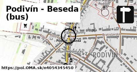 Podivín - Beseda (bus)