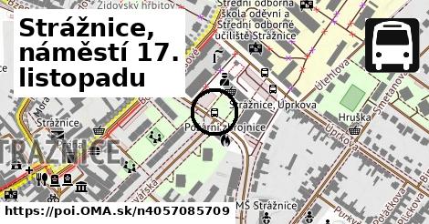 Strážnice, náměstí 17. listopadu