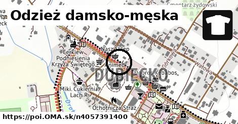 Odzież damsko-męska