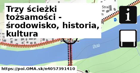 Trzy ścieżki tożsamości - środowisko, historia, kultura