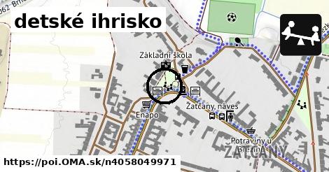 detské ihrisko