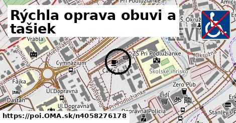 Rýchla oprava obuvi a tašiek