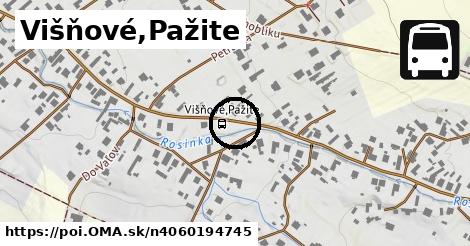 Višňové,Pažite