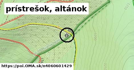 prístrešok, altánok