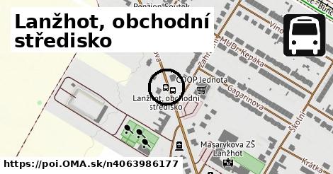 Lanžhot, obchodní středisko