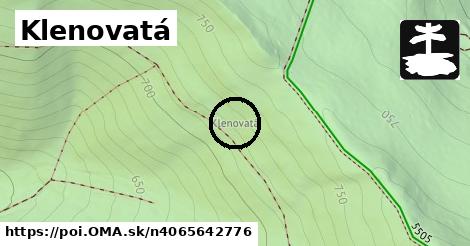 Klenovatá