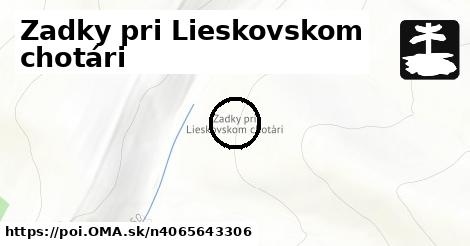 Zadky pri Lieskovskom chotári