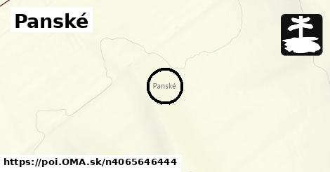 Panské