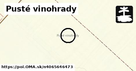 Pusté vinohrady