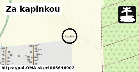 Za kaplnkou