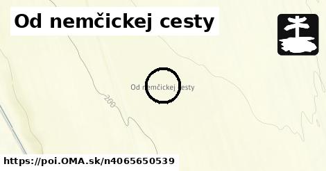 Od nemčickej cesty