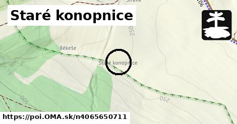 Staré konopnice