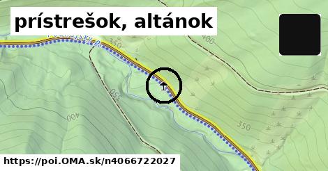 prístrešok, altánok