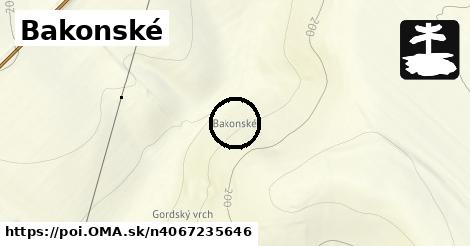 Bakonské