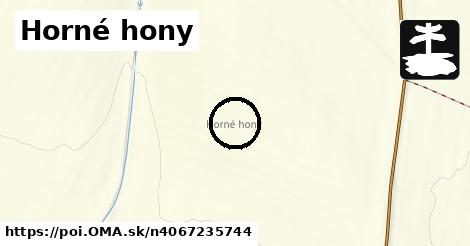 Horné hony