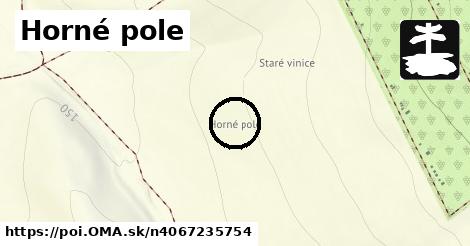 Horné pole