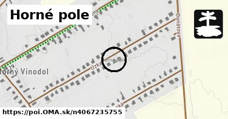 Horné pole