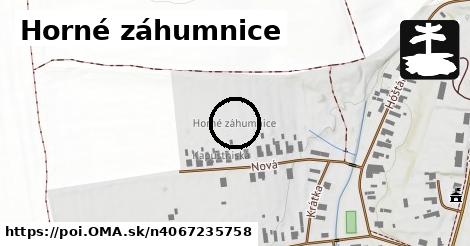 Horné záhumnice