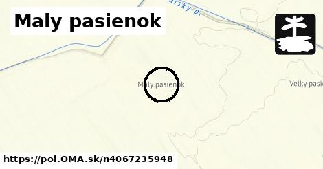 Maly pasienok