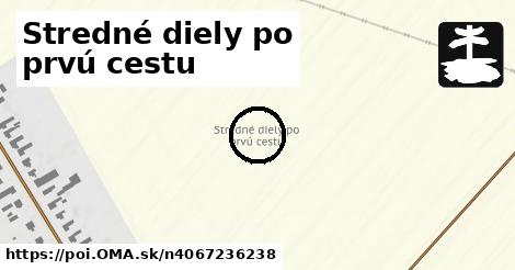 Stredné diely po prvú cestu