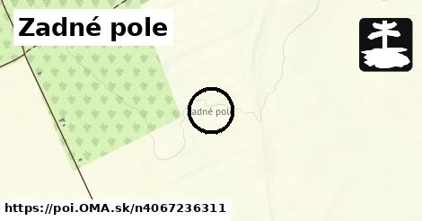 Zadné pole