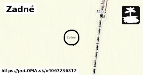 Zadné