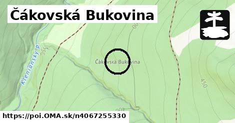 Čákovská Bukovina