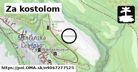 Za kostolom