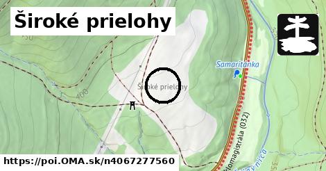 Široké prielohy