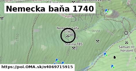 Nemecka baňa 1740