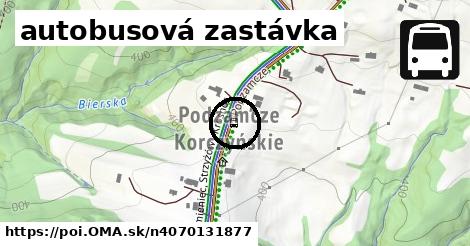 autobusová zastávka