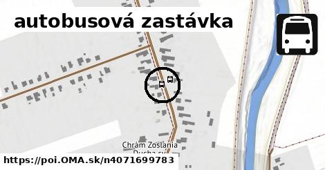 autobusová zastávka