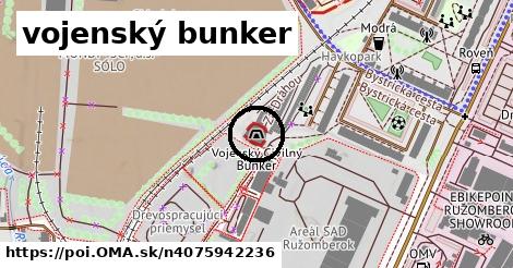 vojenský bunker