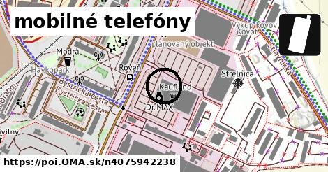 mobilné telefóny