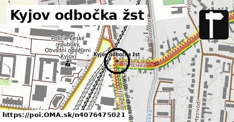 Kyjov odbočka žst