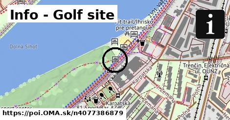 Info - Golf site