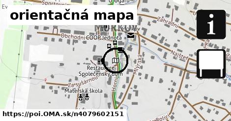 orientačná mapa