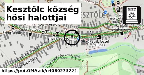 Kesztölc község hősi halottjai