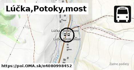 Lúčka,Potoky,most