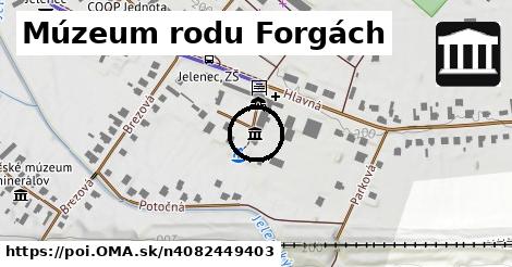 Múzeum rodu Forgách