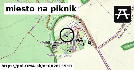 miesto na piknik