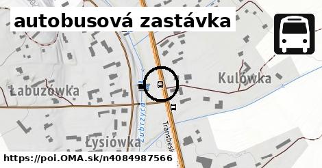 autobusová zastávka