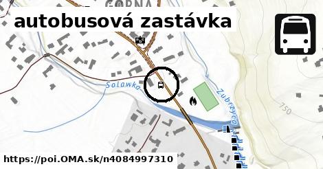 autobusová zastávka