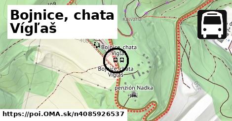 Bojnice, chata Vígľaš