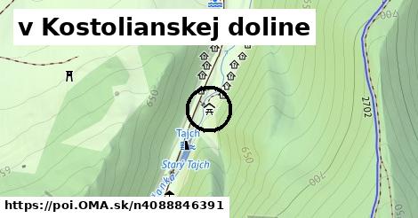 v Kostolianskej doline