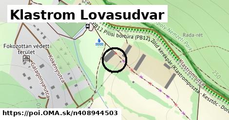 Klastrom Lovasudvar